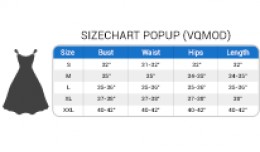 Sizechart Pop-up (VQMOD)