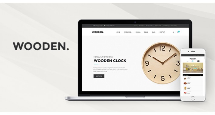 Pav Wooden - Advanced Opencart theme for Furniture and Decor