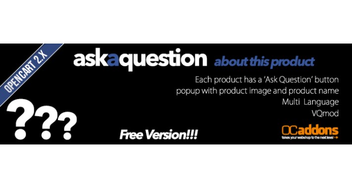 Ask a Question (about this product) Free Version