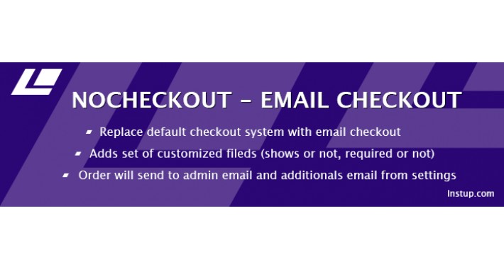 No checkout - Order to Email