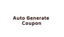 Auto Generate Coupon