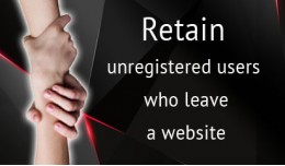 Retain unregistered users