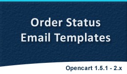 Order Status Email Templates | PDF invoice | HTM..