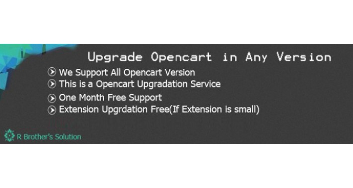 Opencart Upgrdation to Any Version