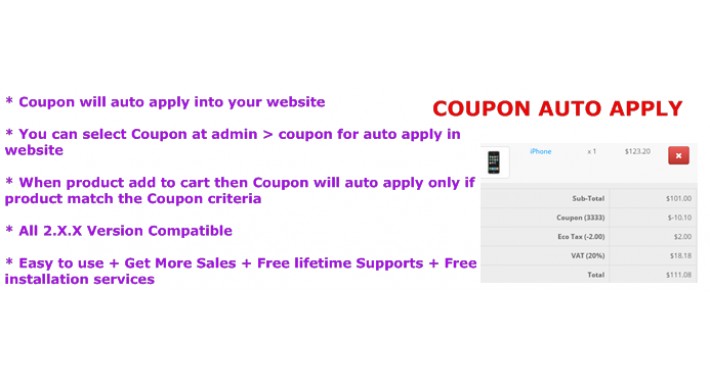 COUPON AUTO APPLY 2.X.X