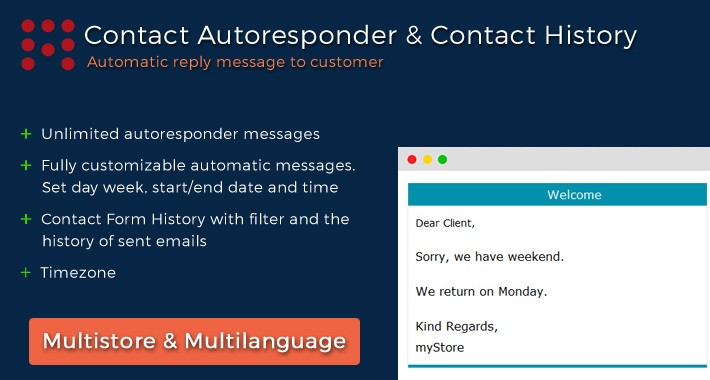 Contact Autoresponder | Contact Form History