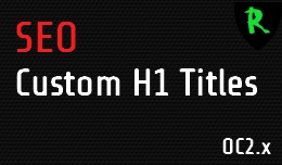 SEO Custom H1 Titles