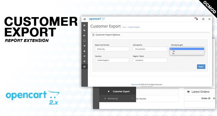 Costumer Export