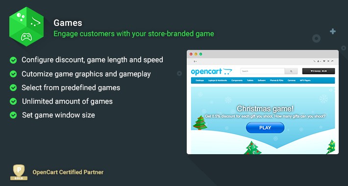 Games - Engage customers with your store-branded game