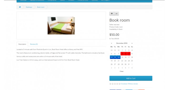 Simple booking