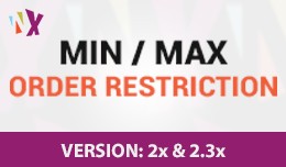 Min Max Order Restrictons