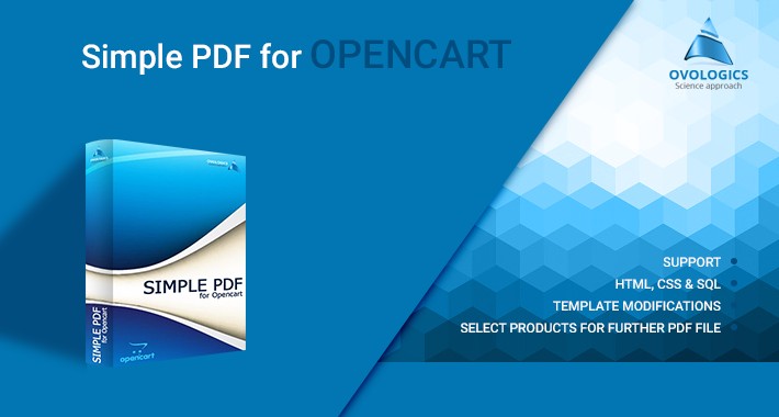 Simple PDF Catalog for OpenCart