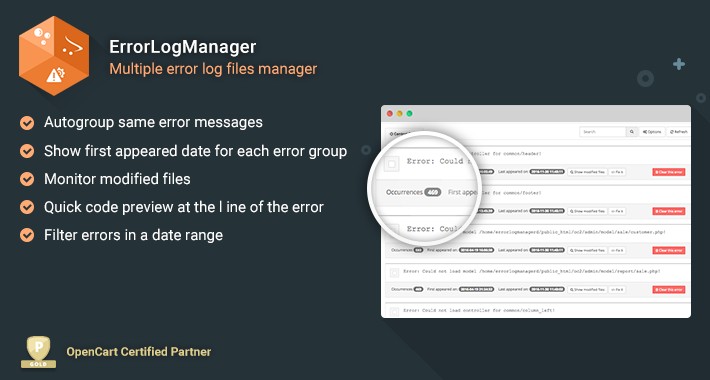 ErrorLog Manager - The Intelligent Error Log Manager