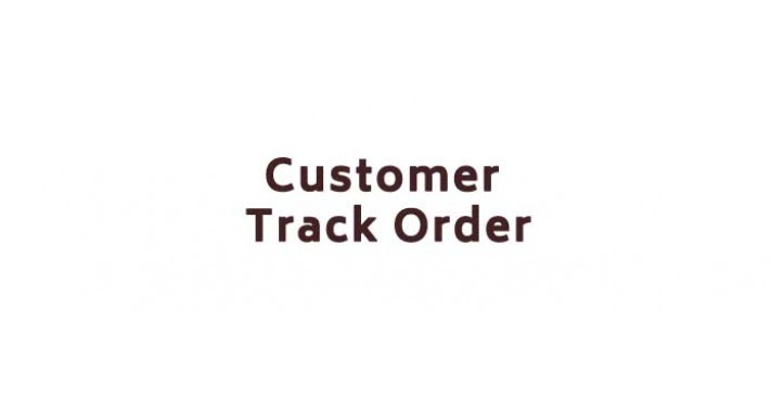 Customer Track Order