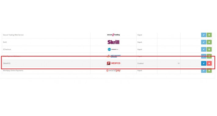 ZWebPos Tüm Bankalar ve PayU Site İçi Ödeme Sistemi