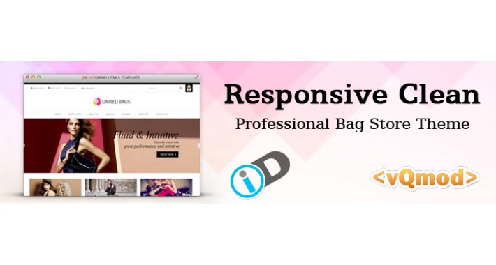 Bag store Opencart Theme
