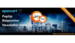 Juicy Group :  PopUp Responsive Module for Newsl..