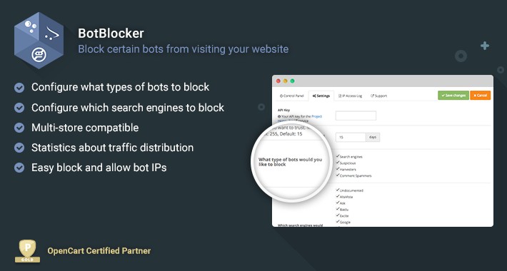 Bot Blocker - Block certain bots from visiting your website