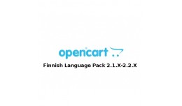 Opencart 2 (2.1-2.3.x) Finnish Language Pack