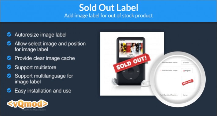 Sold Out Label