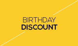 Birthday Discount