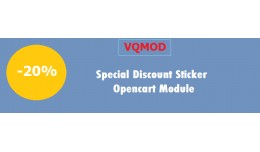 Special Discount Sticker