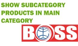 OpenCart Subcategory Products in Main Category 2..
