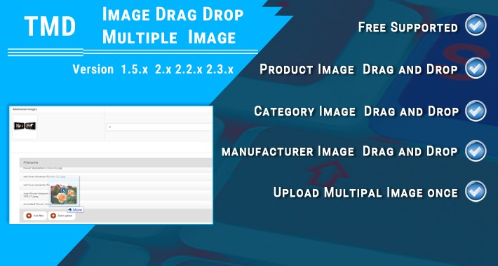 Image drag Drop -Multiple  image