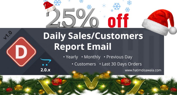 Daily Sales/Customers Report Email v.2.x.x