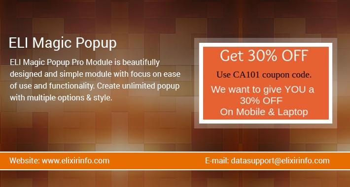 ELI Magic Popup Pro Module
