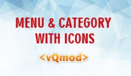 Menu & Category with Icons