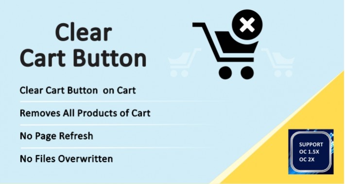 Clear Cart Button