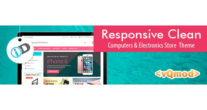 Responsive Clean Computer and Electronics store Theme