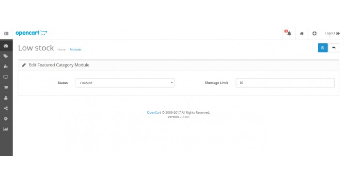 Ehub Low Stock Filter and Export