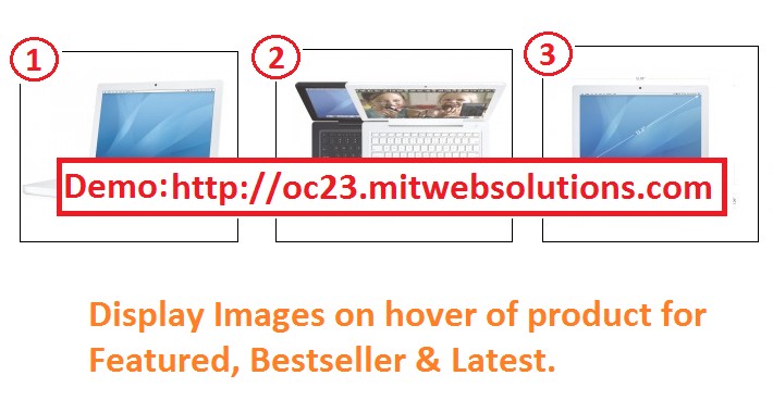 Home page product Image Swap With Additional Image