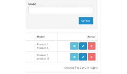 Model filter in order list ( ocmod )