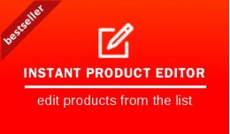 Instant Product Editor