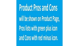 PRODUCT PROS AND CONS (Work with Multi Language)