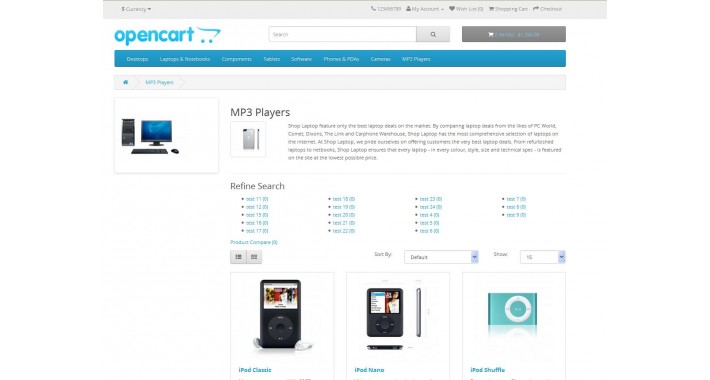 Blinking Cart & more cart displaying options
