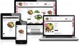 Template "Flowers world" with the sett..