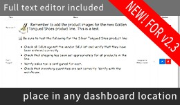 Administration Dashboard Notes and Reminders Ext..