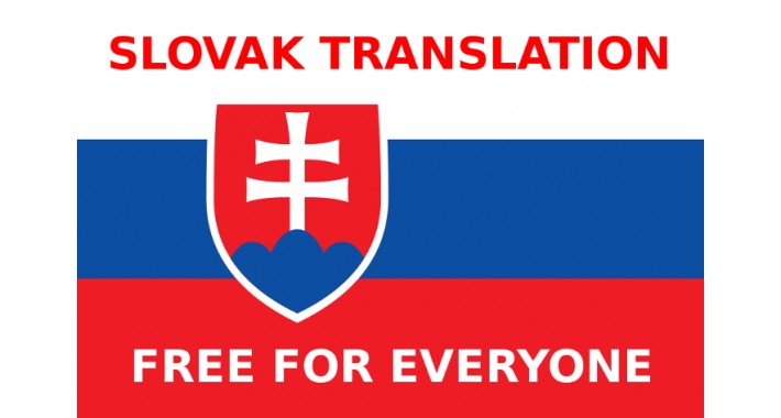 Slovak Translation / slovenský preklad