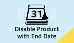 Disable Product with End Date