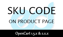 SKU On Product Page