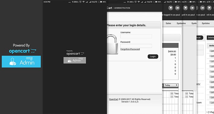 Opencart Admin App | IOS & Android Opencart App