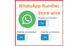 Store wise whatsapp number