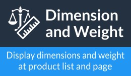 Dimension and Weight