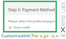 Store Credit As Payment Method Checkout with Sto..