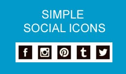 Simple Social Icons