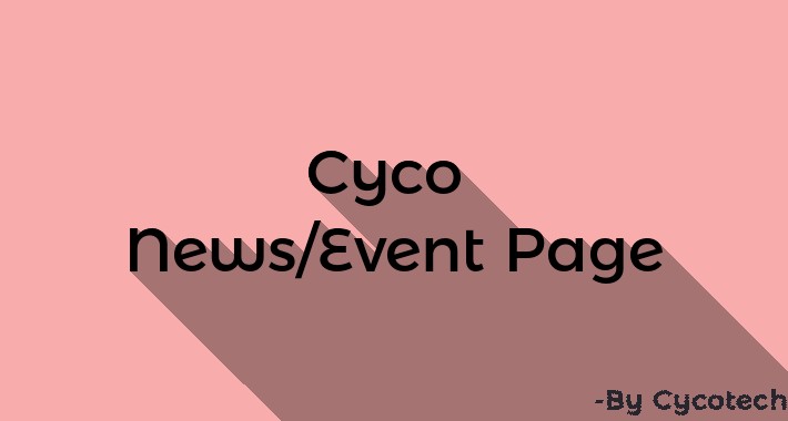 Cyco News/Event Page for OC